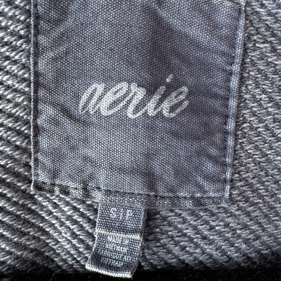 Aerie Charcoal Knit Top - Picture 3 of 10